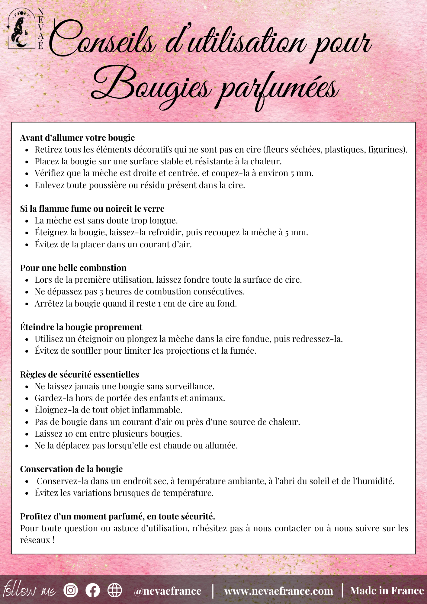 Bougie Bol (sur mesure)