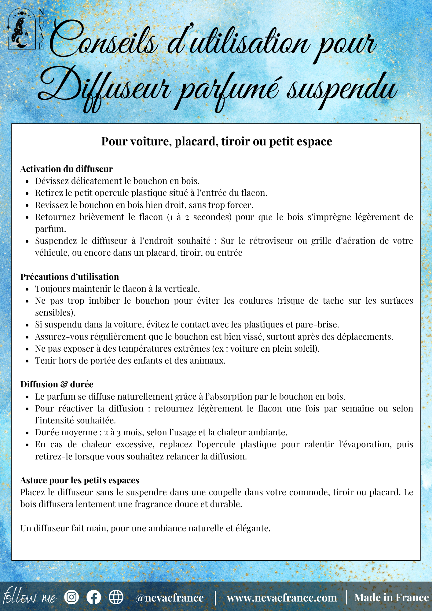 Diffuseur de Parfum Lessive