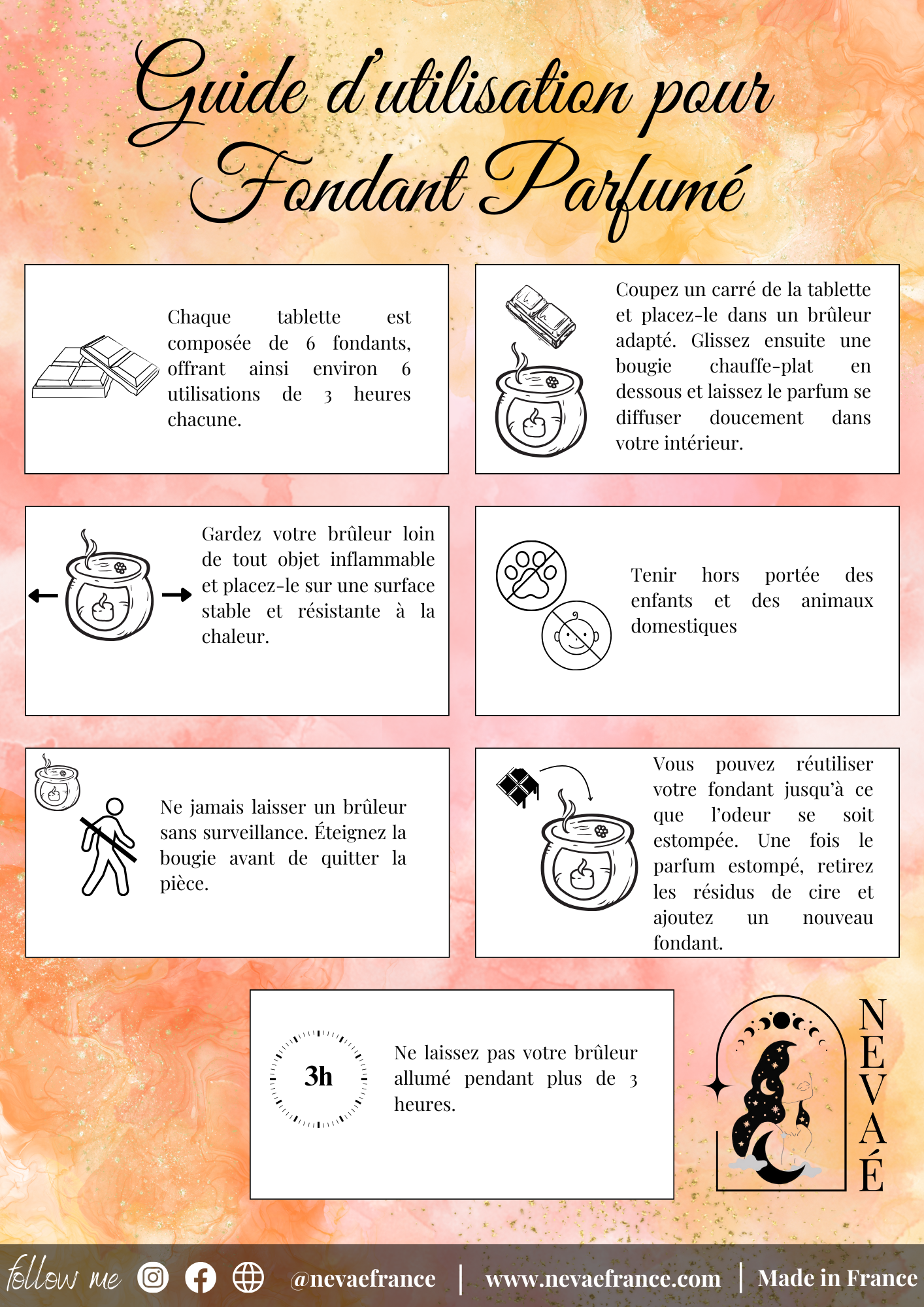 Fondant parfumé Spiced Pumpkin