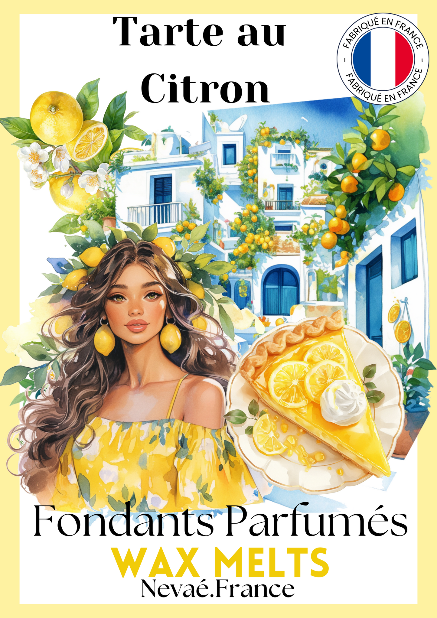 Fondant parfumé Tarte Au Citron