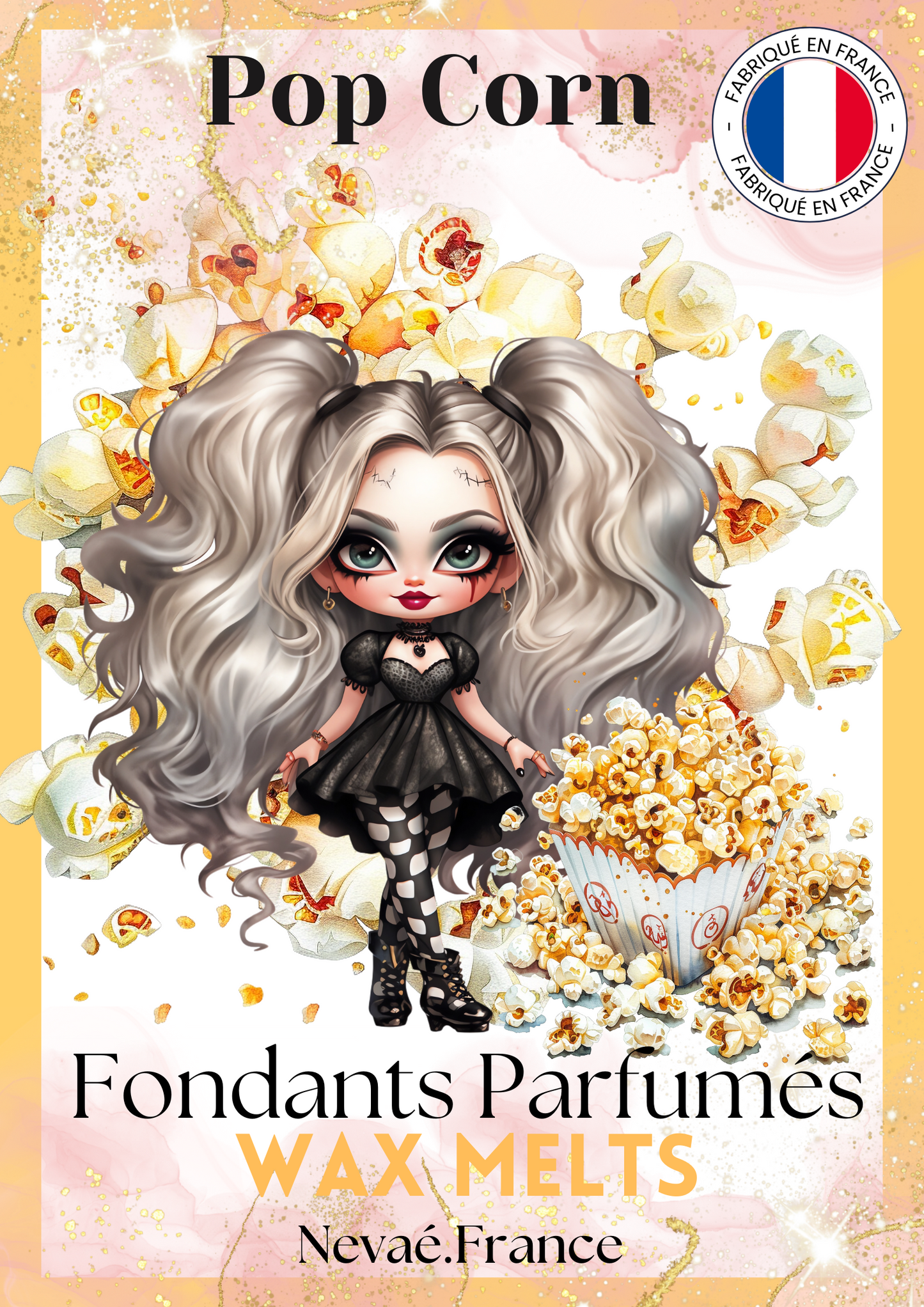 Fondant parfumé Pop Corn