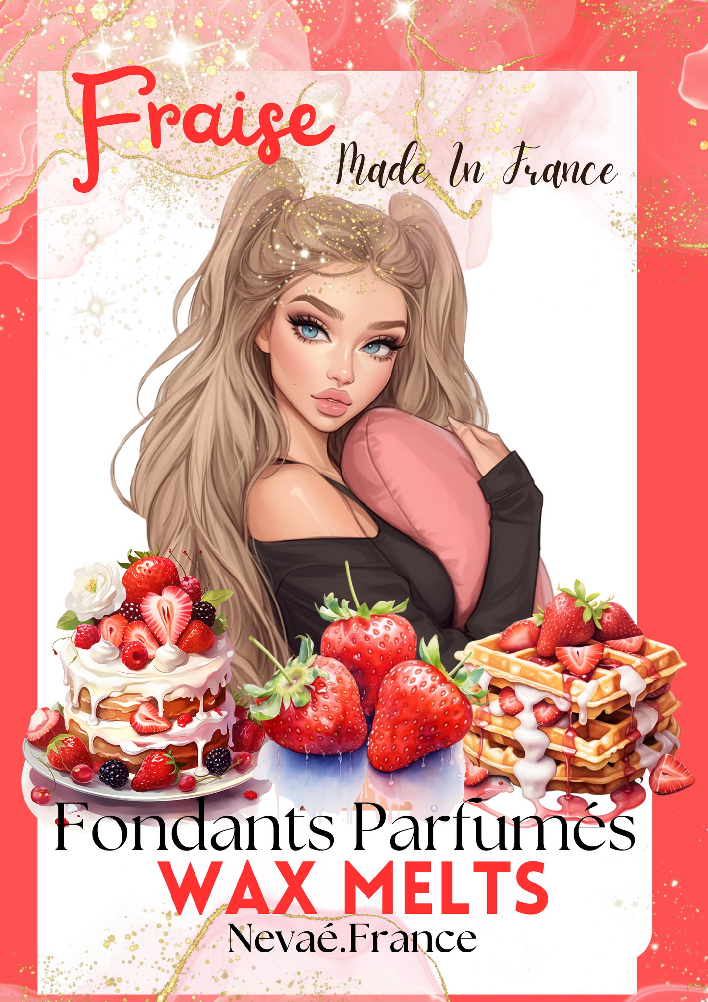 Fondant parfumé Fraise