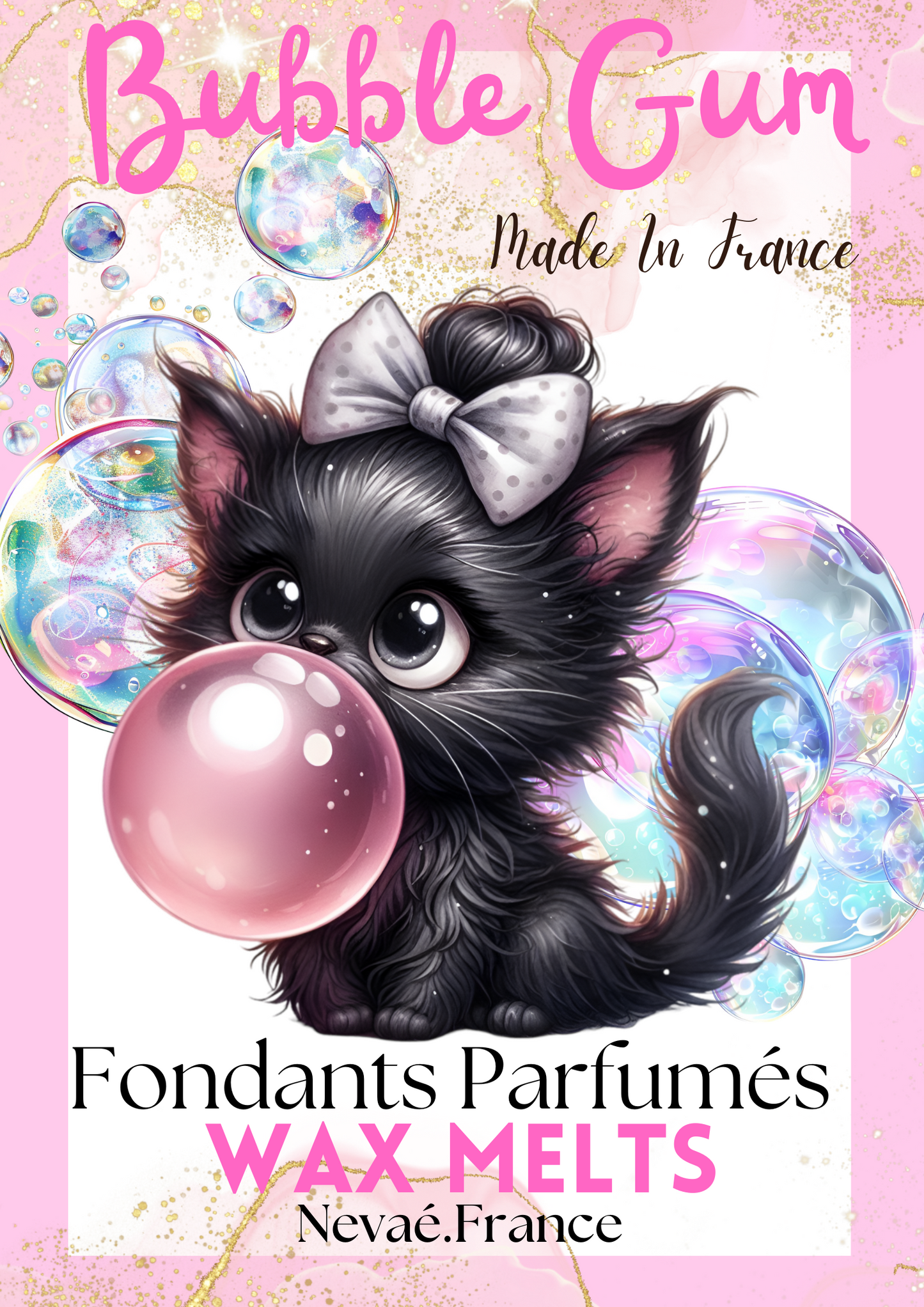 Fondant parfumé Bubble Gum