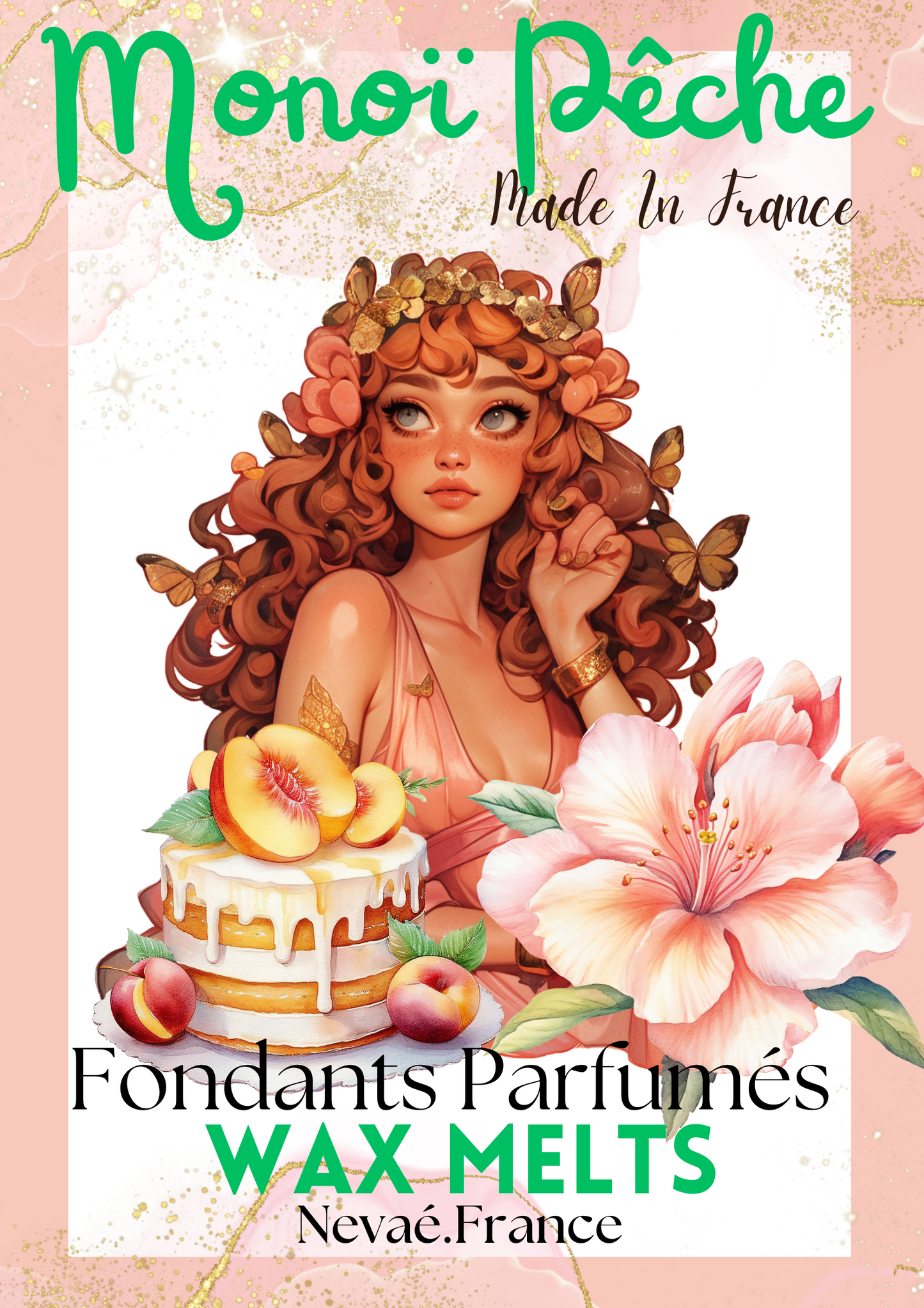 Fondant parfumé Monoï Pêche