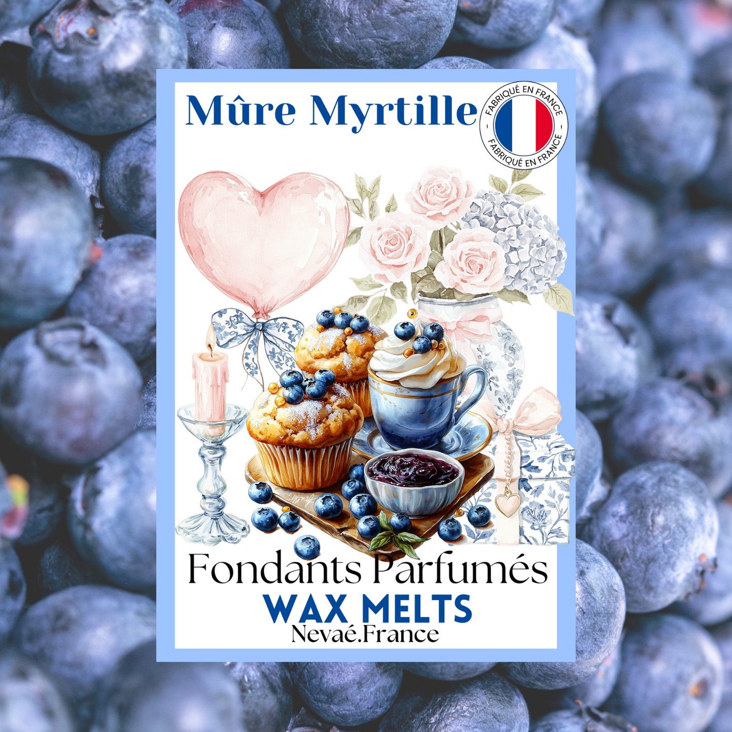 Fondant parfumé Myrtille