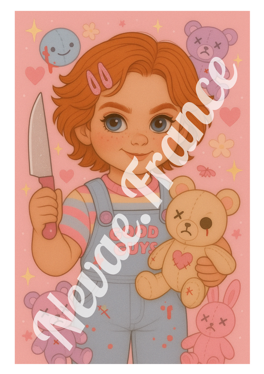 Stickers A6 Chucky Pastel