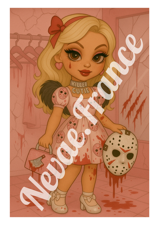 Stickers A6 Jason Girl