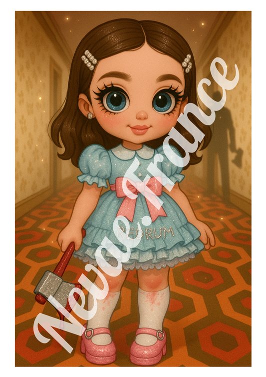 Stickers A6 Shinning Doll