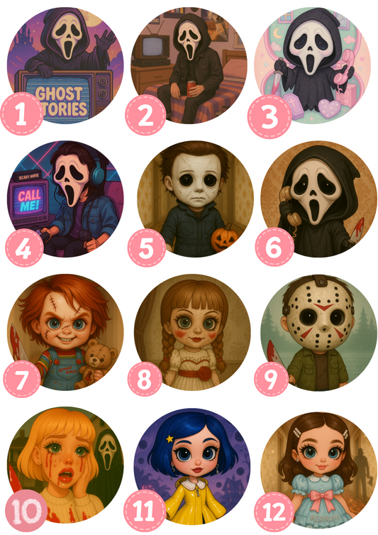 Badges, Décapsuleurs, Miroirs Mix 4