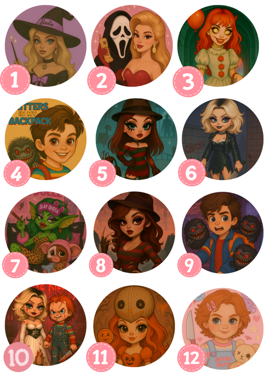 Badges, Décapsuleurs, Miroirs Mix 1