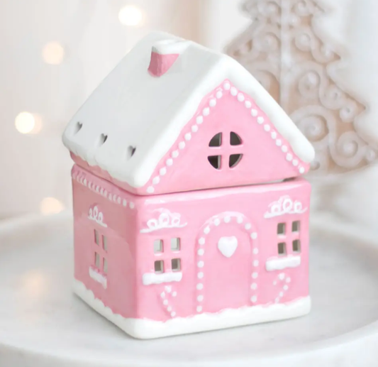 Brûleur Maison Pain d'épices rose