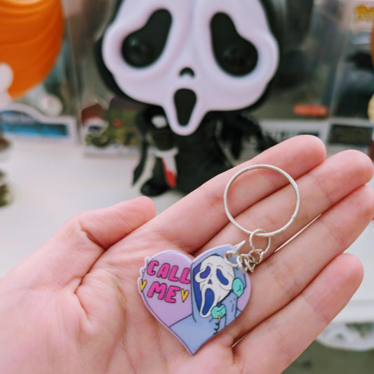 Porte clés SCREAM call me