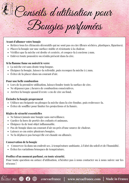 Bougie Bol  (sur mesure)