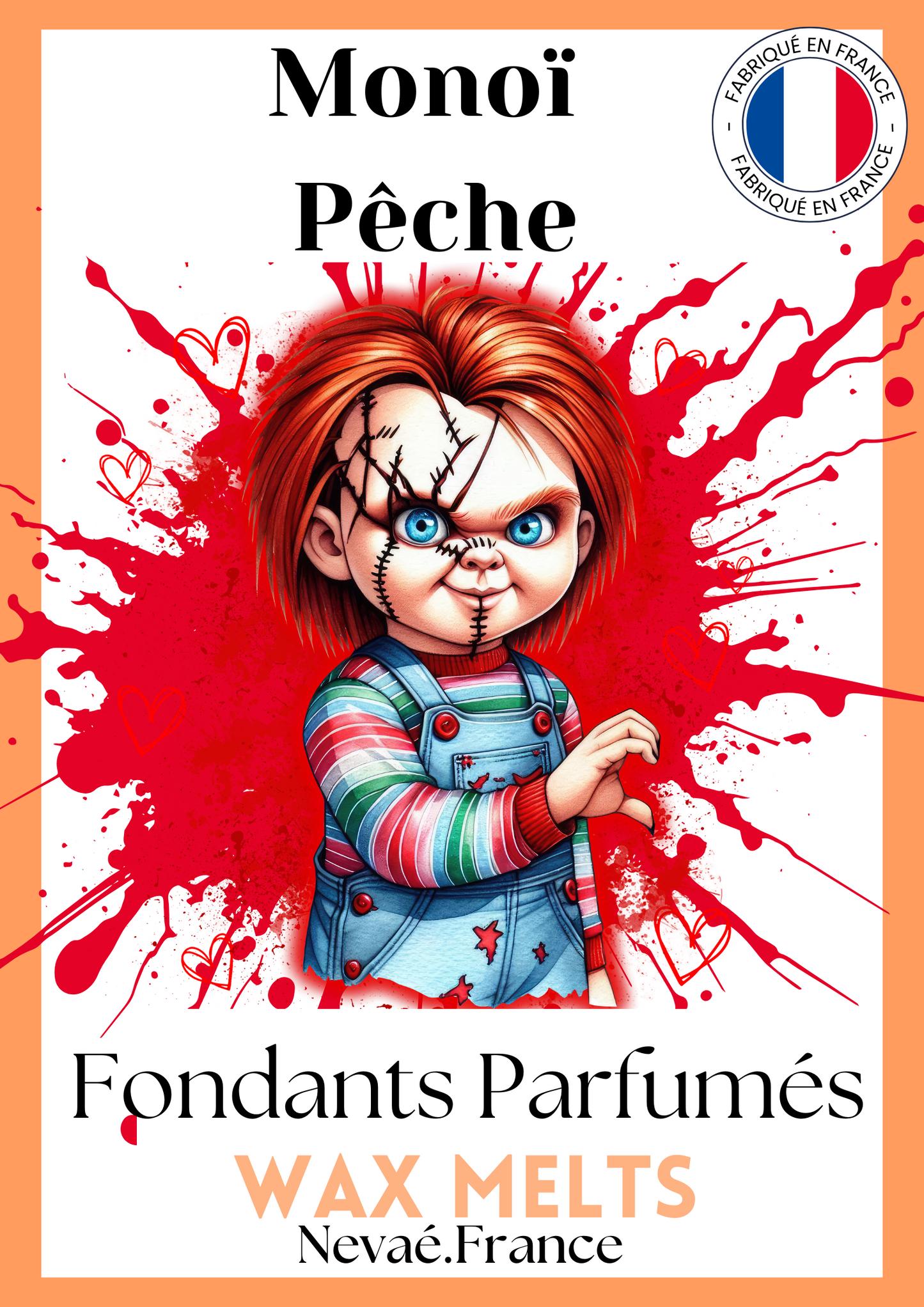 Fondant parfumé Monoï Pêche