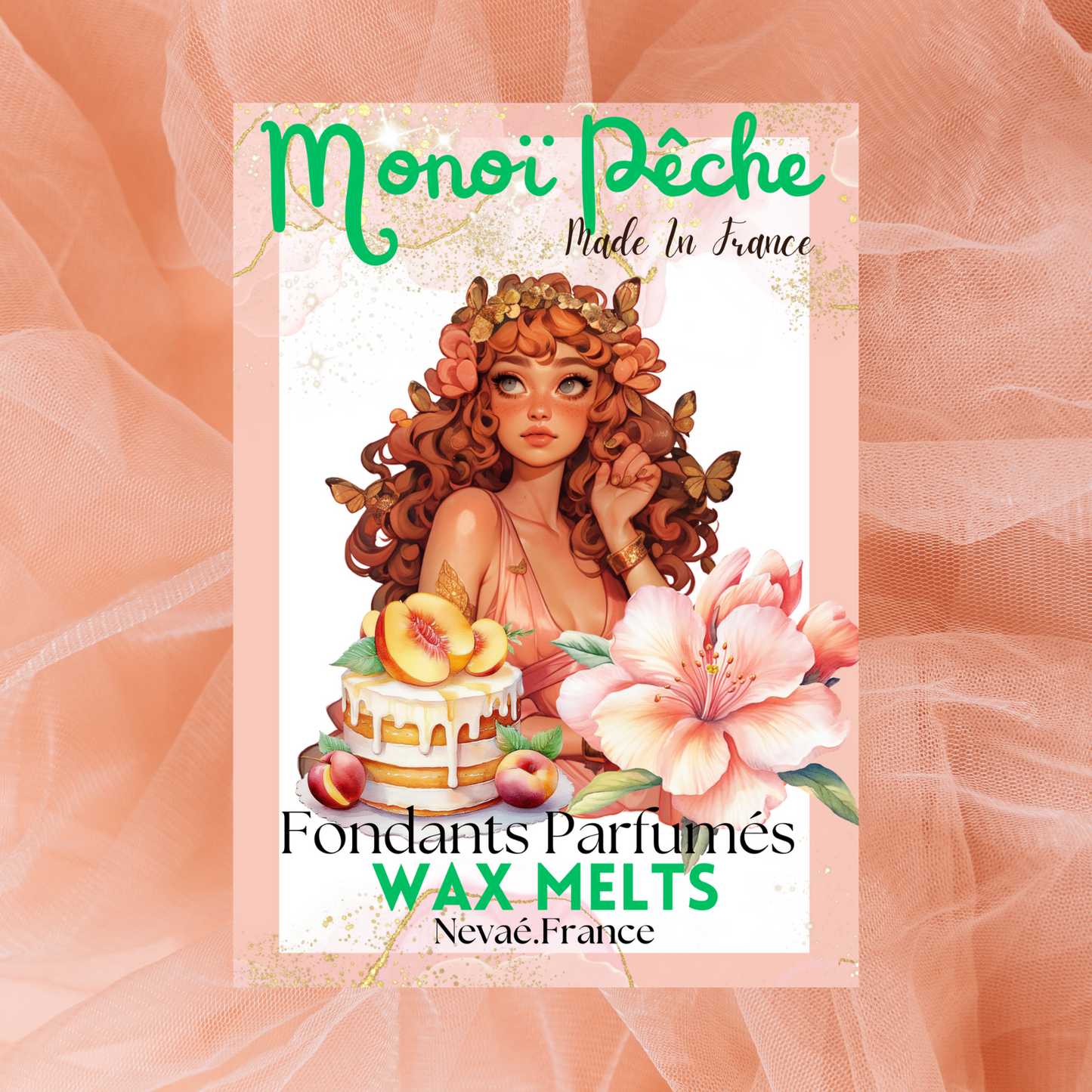 Fondant parfumé Monoï Pêche