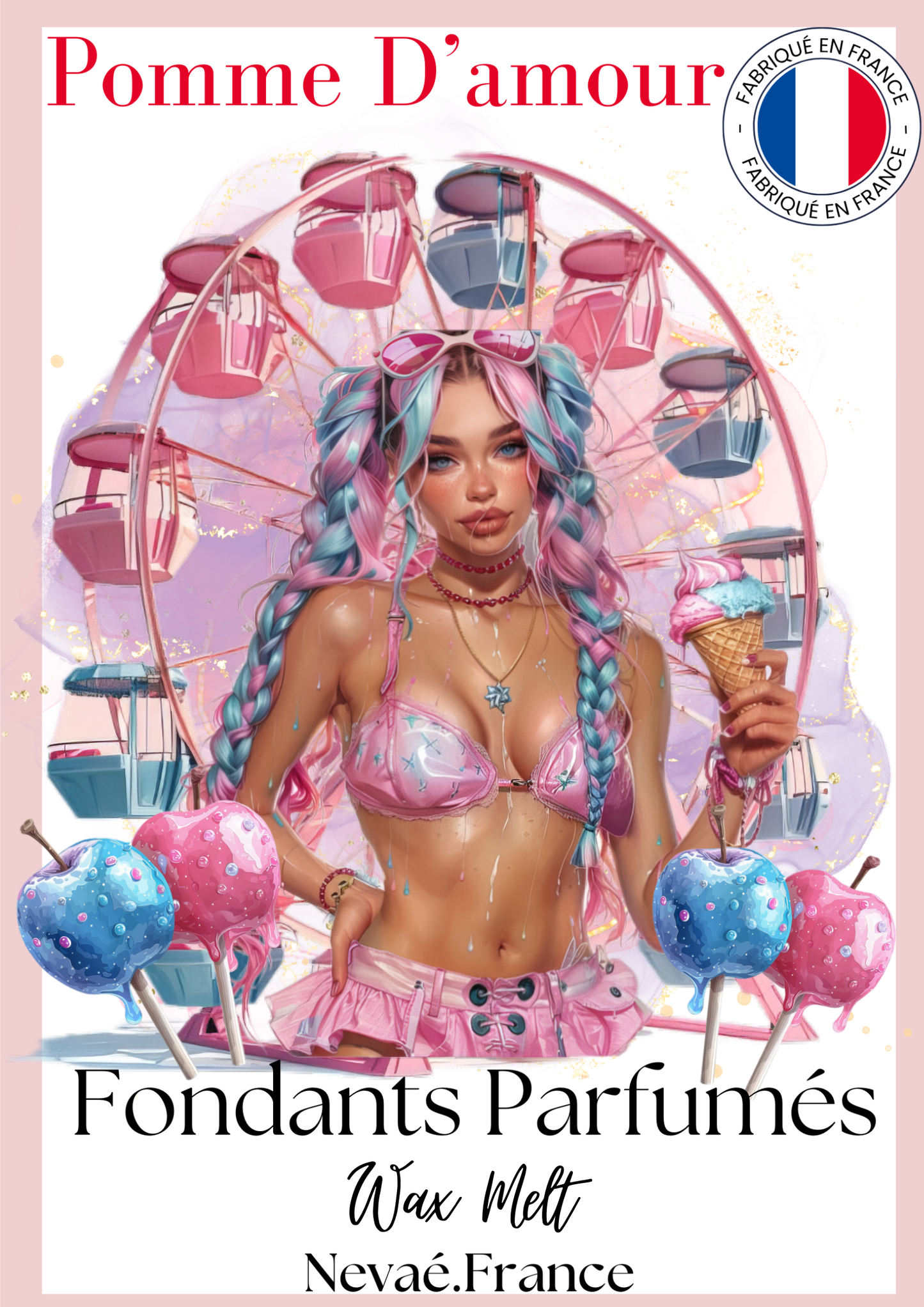 Fondant parfumé  Pomme D'amour