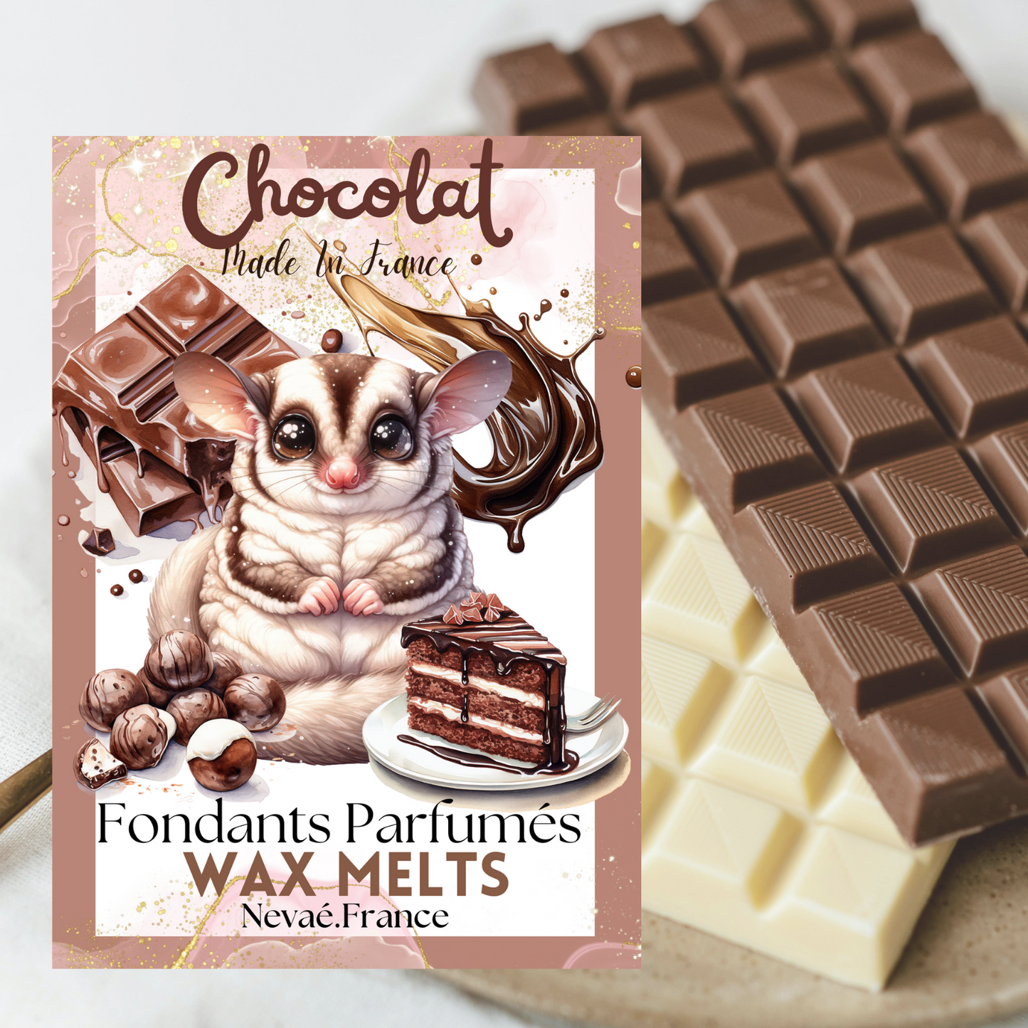 Fondant parfumé  Chocolat Praliné