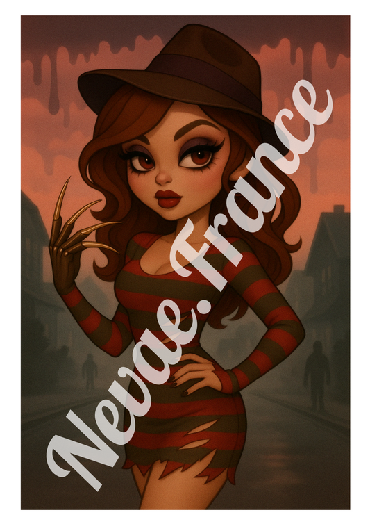 Stickers A6 Freddy Girl