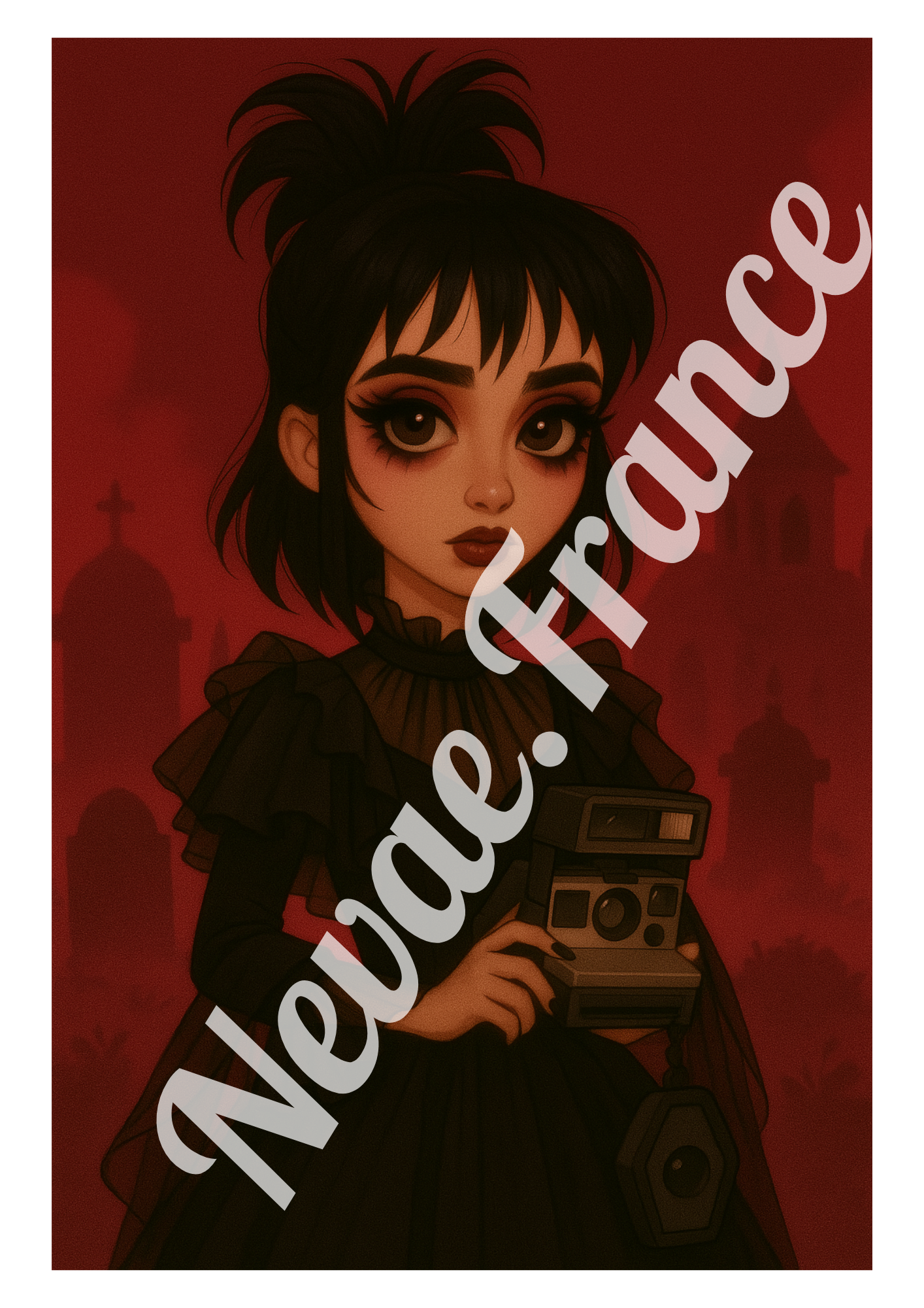 Stickers A6 Lydia Deetz