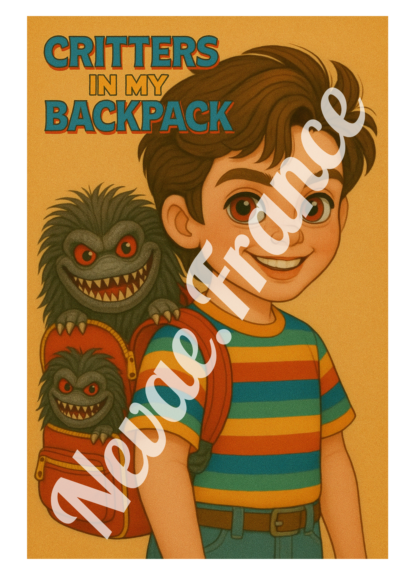 Affiche Critters Backpack