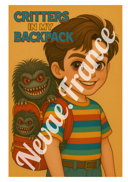 Affiche Critters Backpack