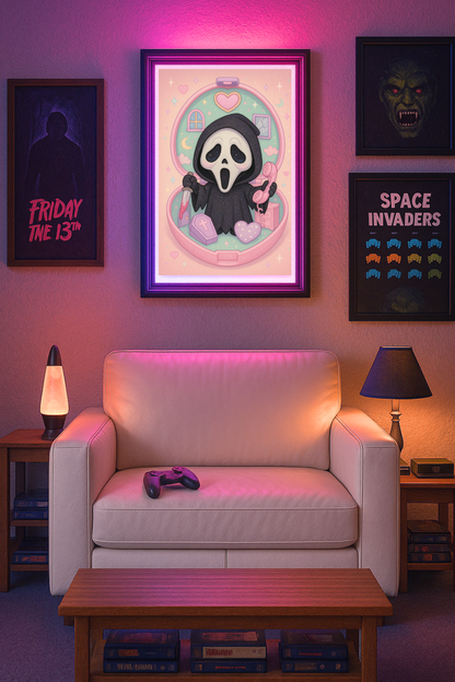 Affiche Ghostface Polly Pocket Pastel