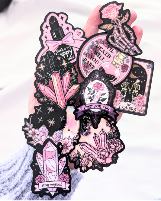 Stickers Mystére Pink Witch