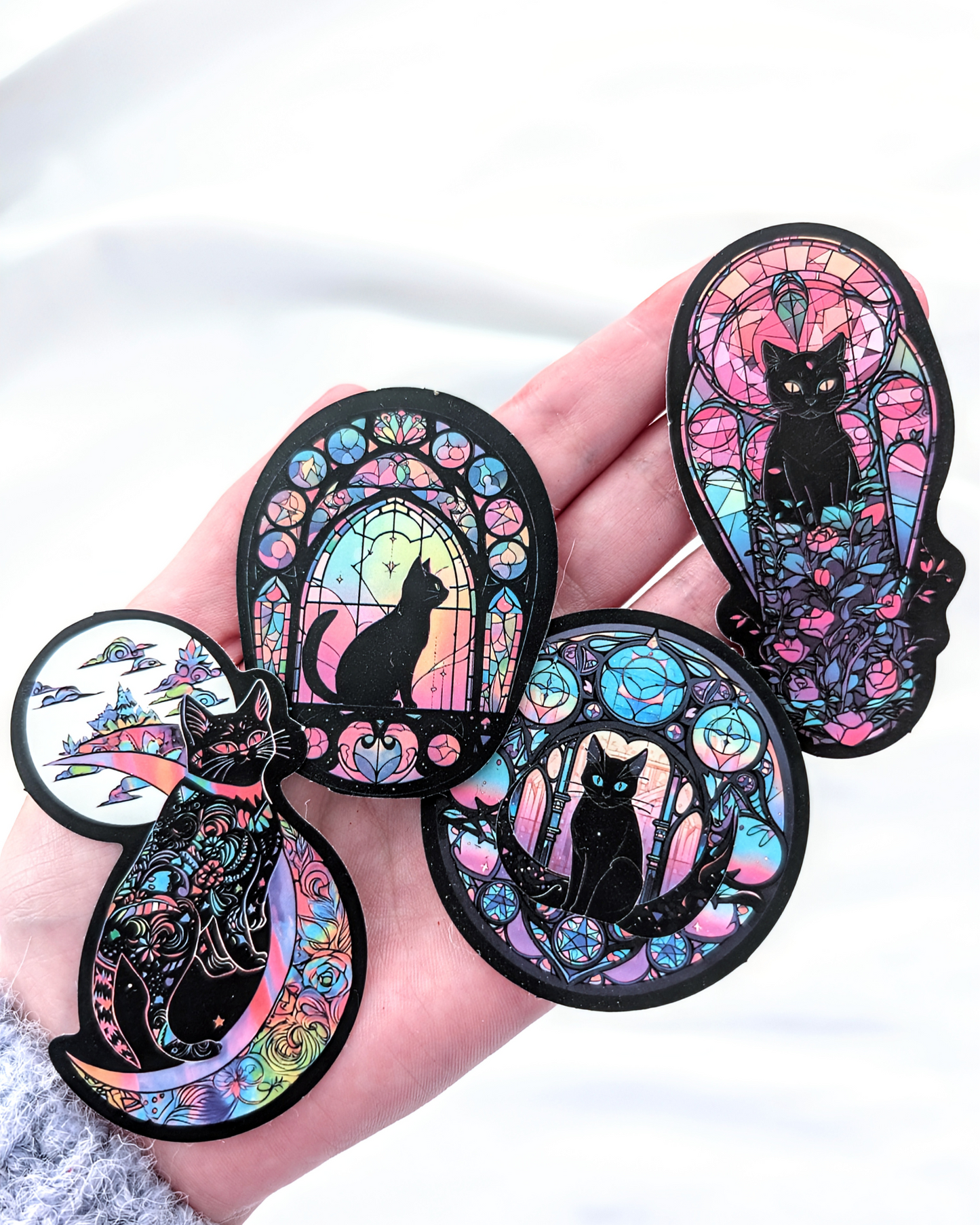 Stickers Mystére Black Cat