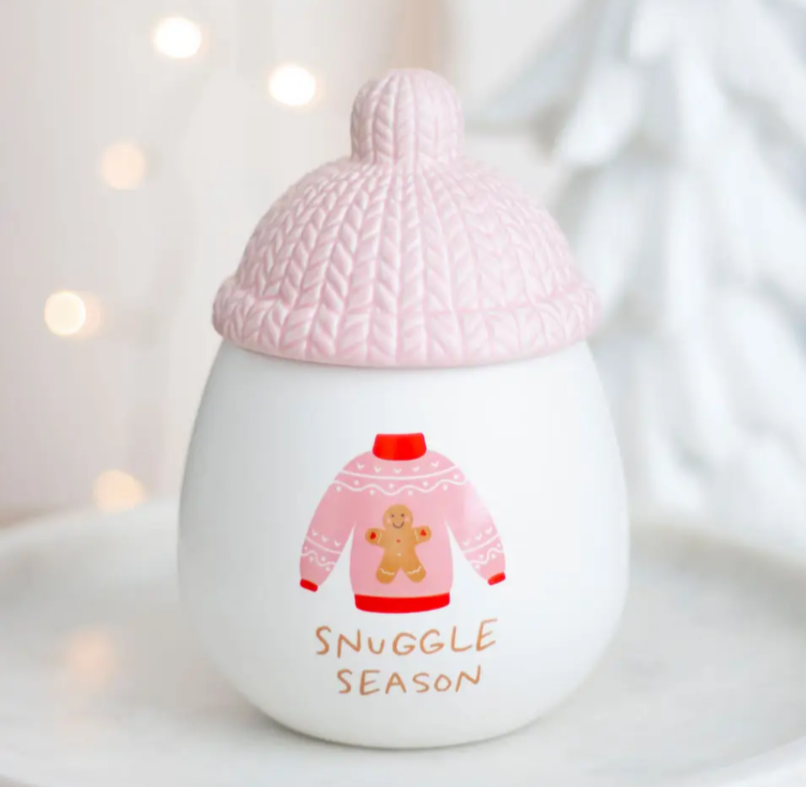 Brûleur Bonnet de Noël rose