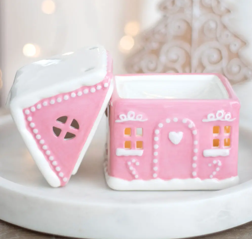 Brûleur Maison Pain d'épices rose