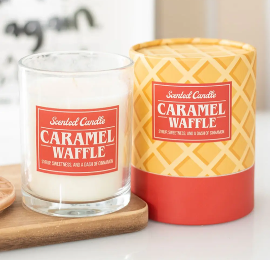 Bougie Caramel Waffle Stranger Things