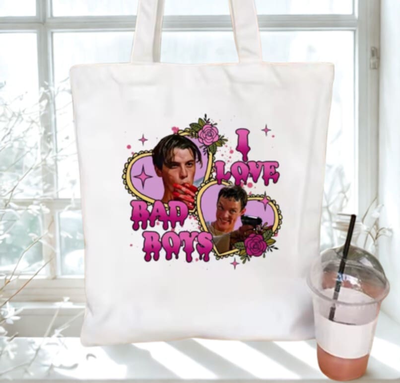 Tote Bag SCREAM I Love Bad Boys